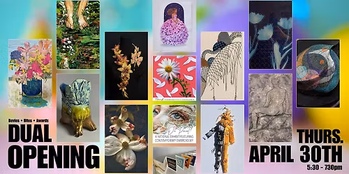 Dual Art Exhibit Opening: Flourish & On Point (free to attend!)