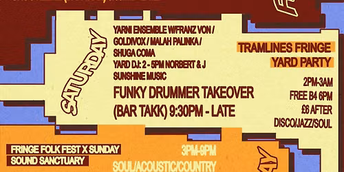 Hagglers Corner Tramlines Fringe
