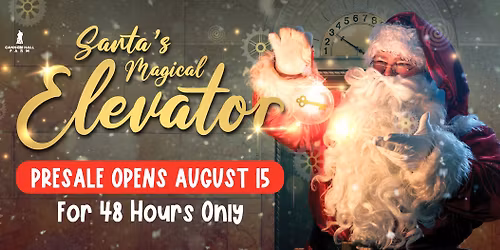 Santa's Magical Elevator at Cannon Hall Farm