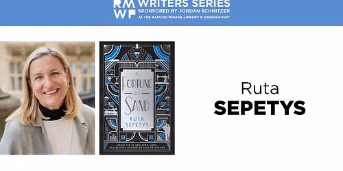 RMWF Writers Series Presents Ruta Sepetys