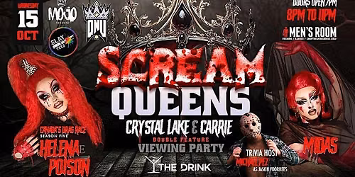 SCREAM QUEENS - The "Carrie" & "Crystal Lake" Premeire Double Feature