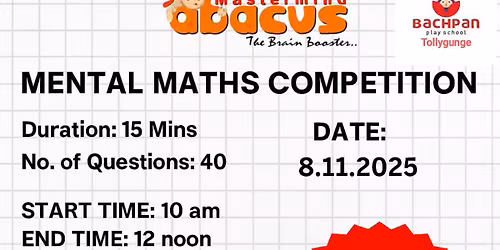 Mental Math Competition