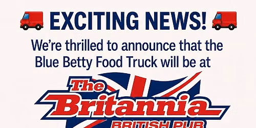 Pie Society "Betty" Food Truck @ The Britannia Pub on Wilmington Island 