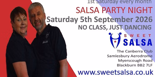 SWEET SALSA PARTY!!!! 1st Saturday every month