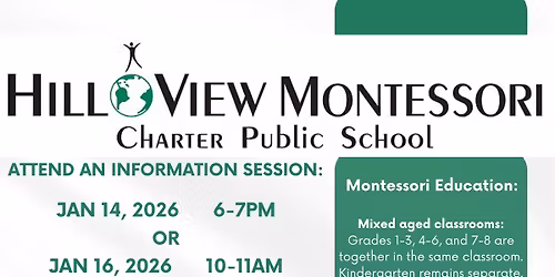 Enrollment Lottery Information Sessions