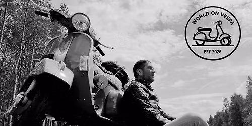 CESTA KOLEM SV\u011aTA NA VESPA PX 150 \u2013 SPOLE\u010cN\u00dd ODJEZD