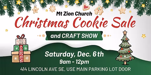 Christmas Cookie Sale