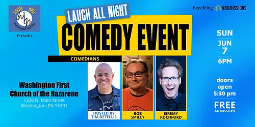 Laugh All Night Comedy Event featuring Bob Smiley