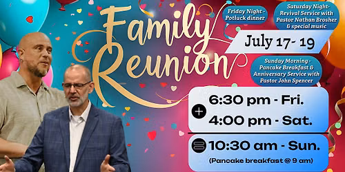 121 Faith weekend celebration