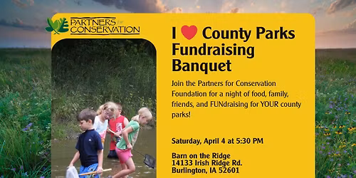 I Heart County Parks Fundraising Banquet