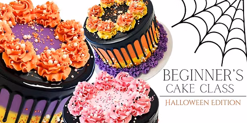 Beginner's Cake Class Halloween Edition