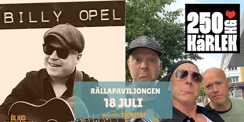 Billy Opel + 250 Kg K\u00e4rlek