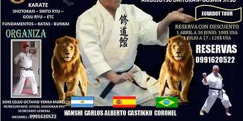 Seminary international Karate Aiki Jujitsu
