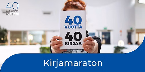40 vuotta, 40 kirjaa -kirjamaraton