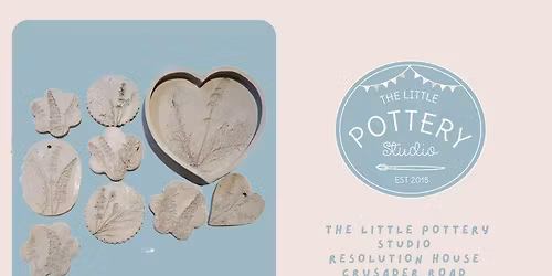 Pressed Flower Plates and Coasters - Hand-Building Class