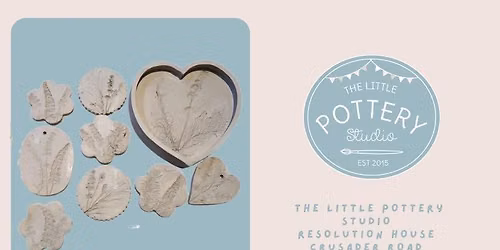 Pressed Flower Plates and Coasters - Hand-Building Class