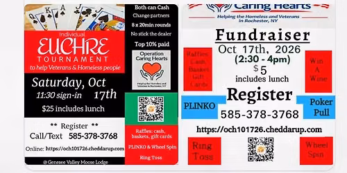 Volunteers 10\/17\/26 Fundraiser