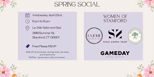 Women of Stamford Spring Social at La Jolie