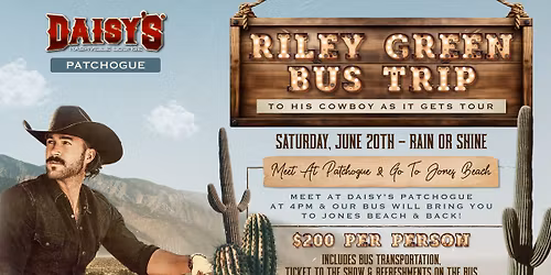 Riley Green Bus Trip