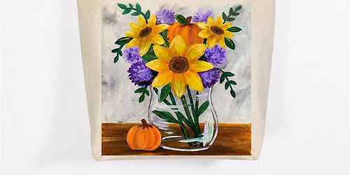 PAINT & SIP -Canvas Tote Bag Workshop