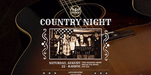 Country Night at the Masonic Arms