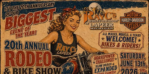 Ray C's 20th Annual RODEO & BIKE SHOW