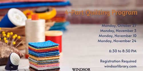 4-Part Quilting Program