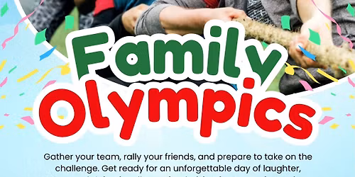 Family Olympics Fundraiser for Rowcroft Hospice