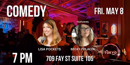 Live Comedy at The Tokyo Club - Lisa Pockets!