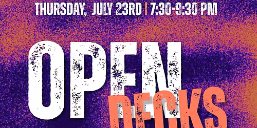Open Decks @ Sistrunk marketplace FTL