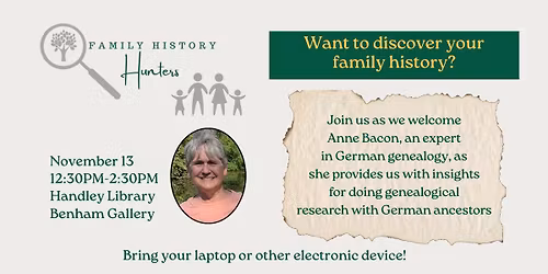 Family History Hunters: German Genealogy
