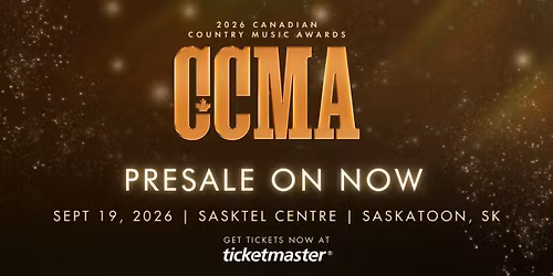 2026 Canadian Country Music Association Awards at SaskTel Centre