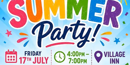 End of school summer party