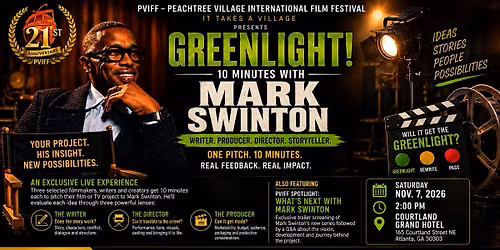 GREENLIGHT! \u2014 10 Minutes With Mark Swinton