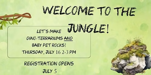 Family Event: Welcome to the Jungle!
