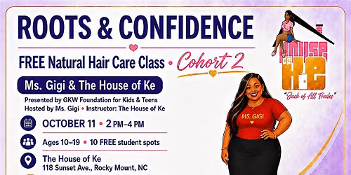 FREE Natural Hair Care Class