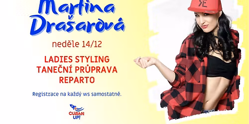 Tane\u010dn\u00ed workshopy s Martinou Dra\u0161arovou