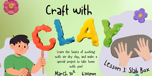 Craft With Clay: Slab Box