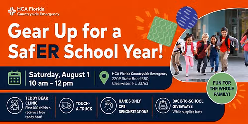 Gear Up for a Safer School Year! Free Family Health and Safety Event