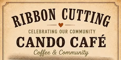 Cando Cafe Ribbon Cutting