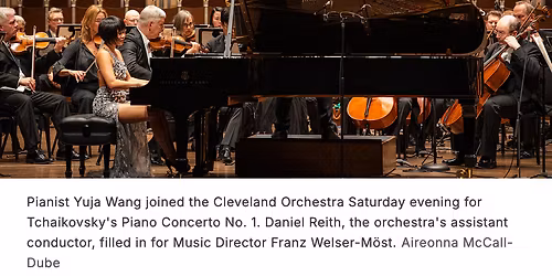 The Cleveland Orchestra - Yuja Wang at Mandel Concert Hall at Severance Music Center