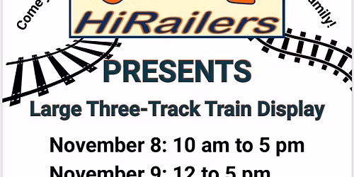 Queen City HiRailers Train Display