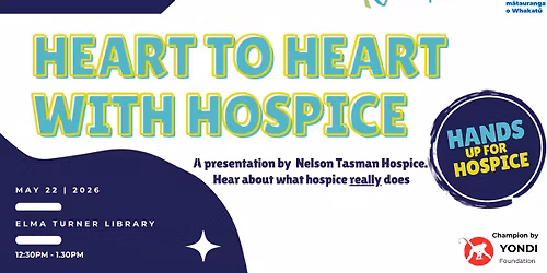 Lunchtime K\u014drero - Heart to Heart with Hospice