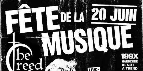 f\u00eate de la musique 2026 au CREED BAR w\/ Strayed from humanity \/ fractures. \/ Atypik Karma