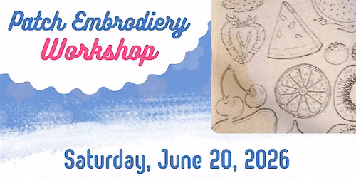 Patch Embroidery Workshop