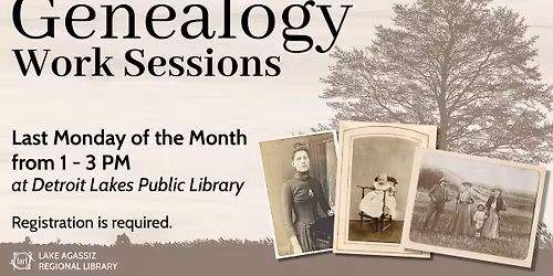 Genealogy Work Session: Take on your family research project! 