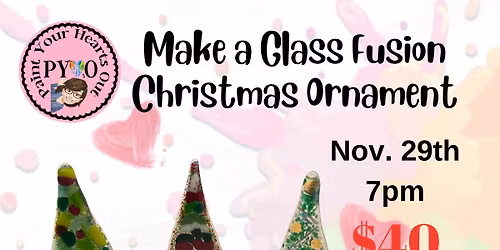 Glass Fusion Christmas Ornament Workshop