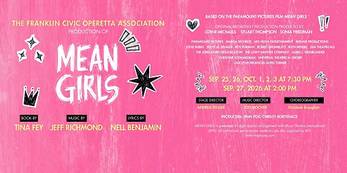 FCOA Presents "MEAN GIRLS"