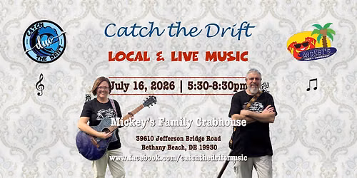 Catch the Drift Duo at Mickey's Family Crabhouse