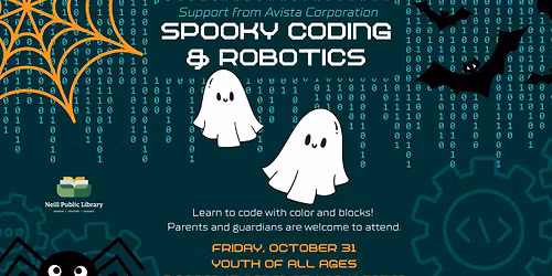 Spooky Coding & Robotics-Support from Avista Corporation
